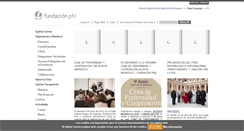 Desktop Screenshot of fundacionphi.org